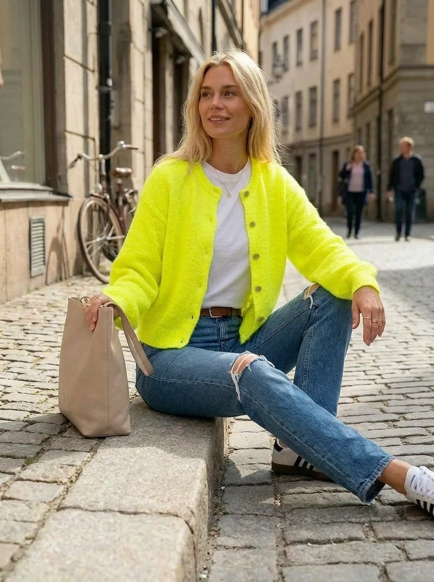 Ella Alpaca Cardigan