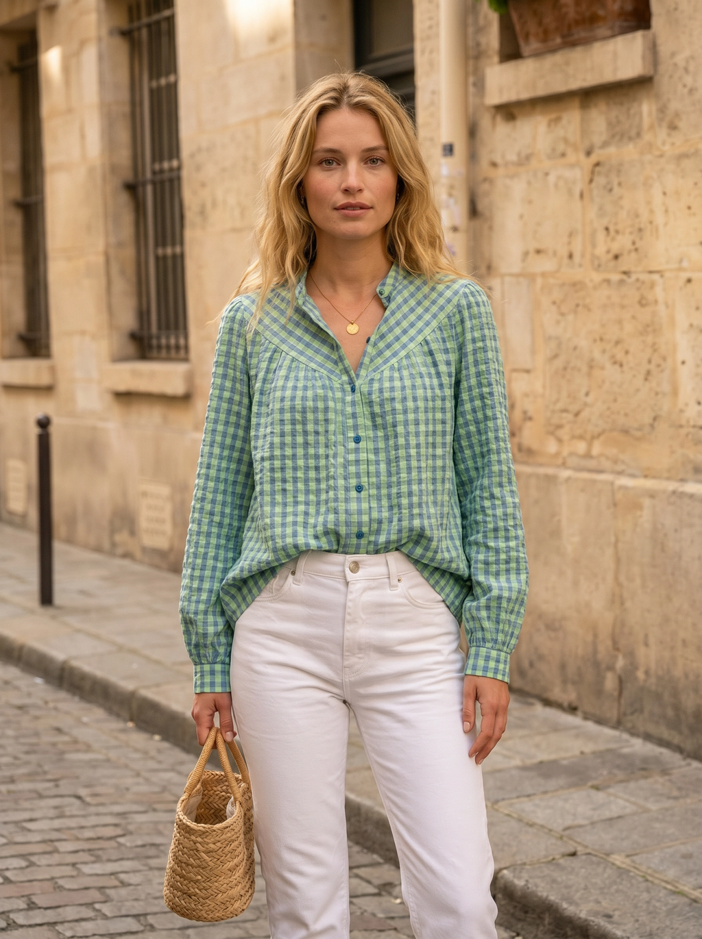 Frankie Blouse Green