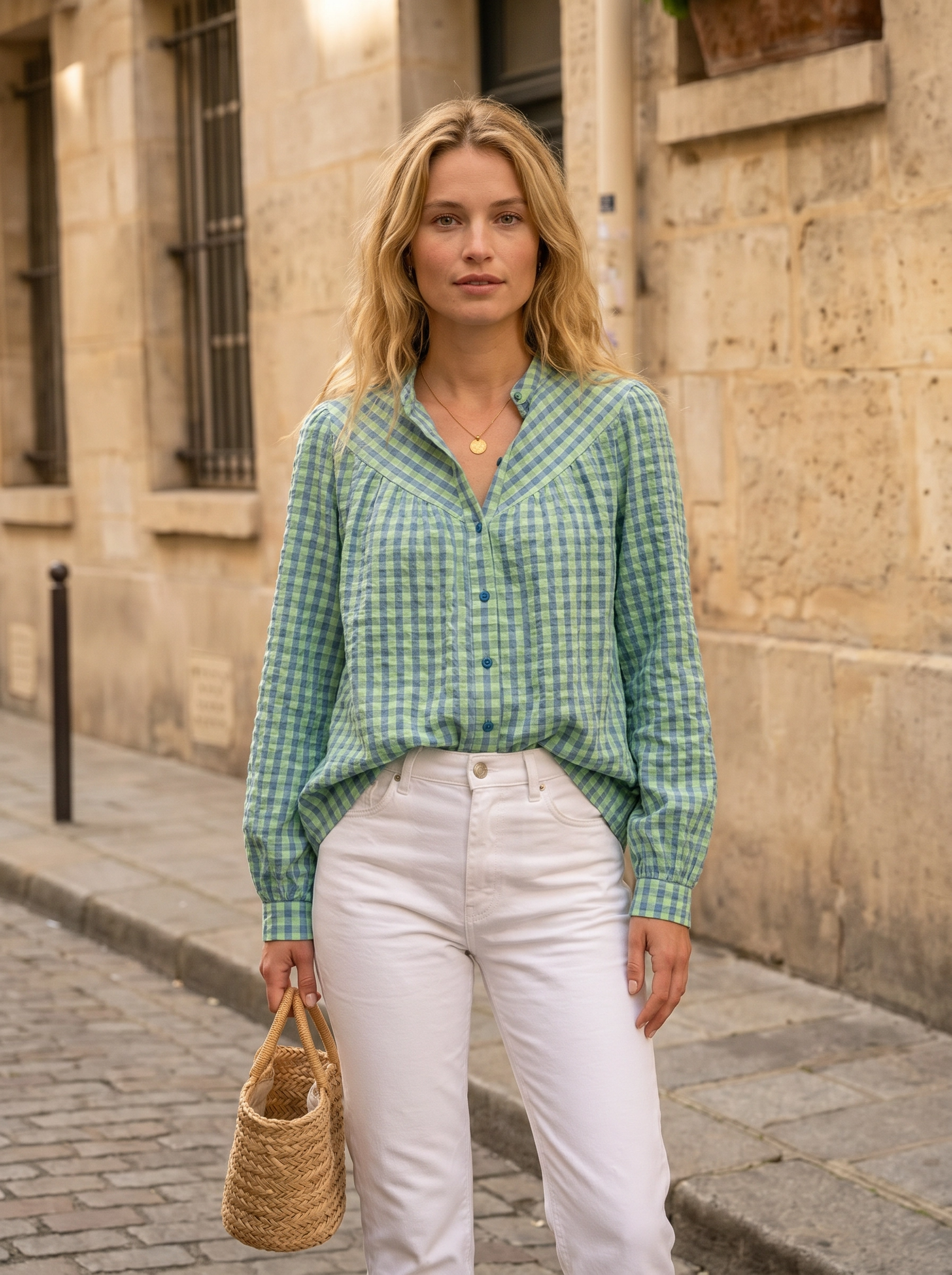 Frankie Blouse Green