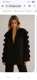 Poeme Bow Blazer