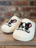 Happy Plush Slippers Puppy