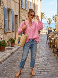 Vichy Blouse Pink
