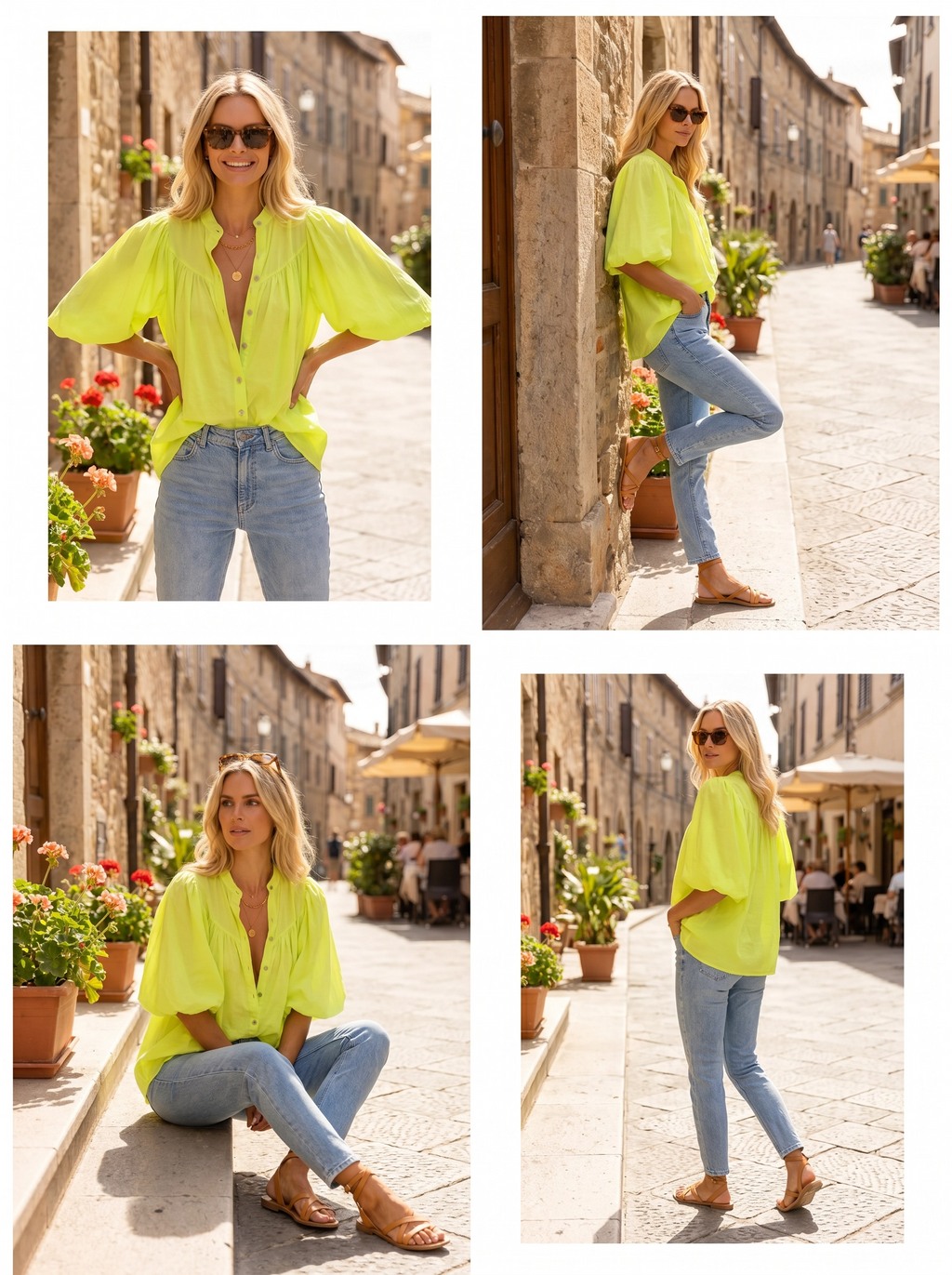 Harlow Blouse Yellow
